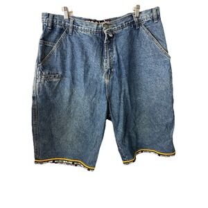 Vintage MoJeans Jean Shorts Mens 40 Jorts Loose Baggy Y2K Mo‎ Jeans Rap Hip Hop